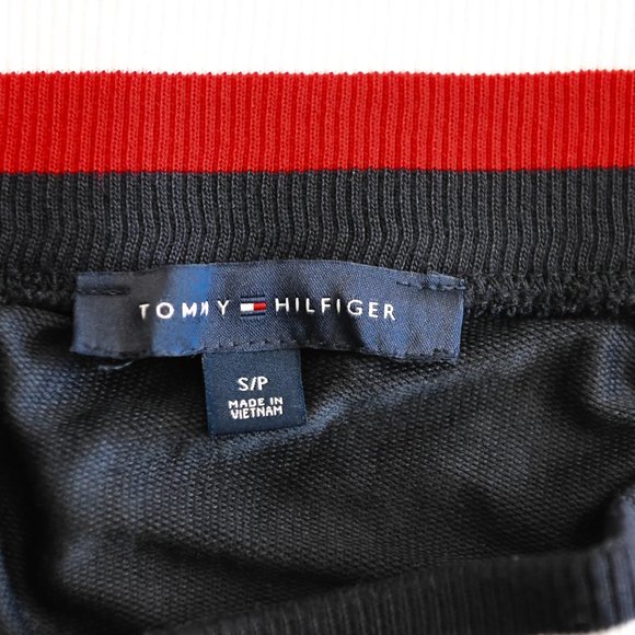 TOMMY HILFIGER Navy Blue Pull On Skirt - Size Petite Small - Picture 5 of 6